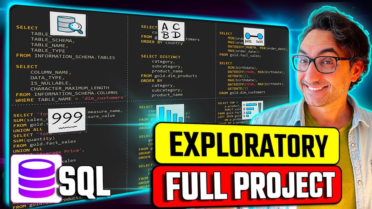 Master SQL with Hands-On EDA & Data Warehouse Projects 🚀