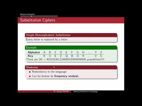 Applied Cryptology 1.2: Frequency Analysis