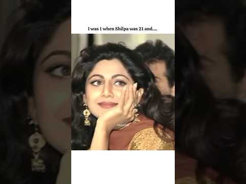Time has stopped for Shilpa Shetty😍| #shorts #shortvideo #bollywood #shilpa #90s  #shilpashetty