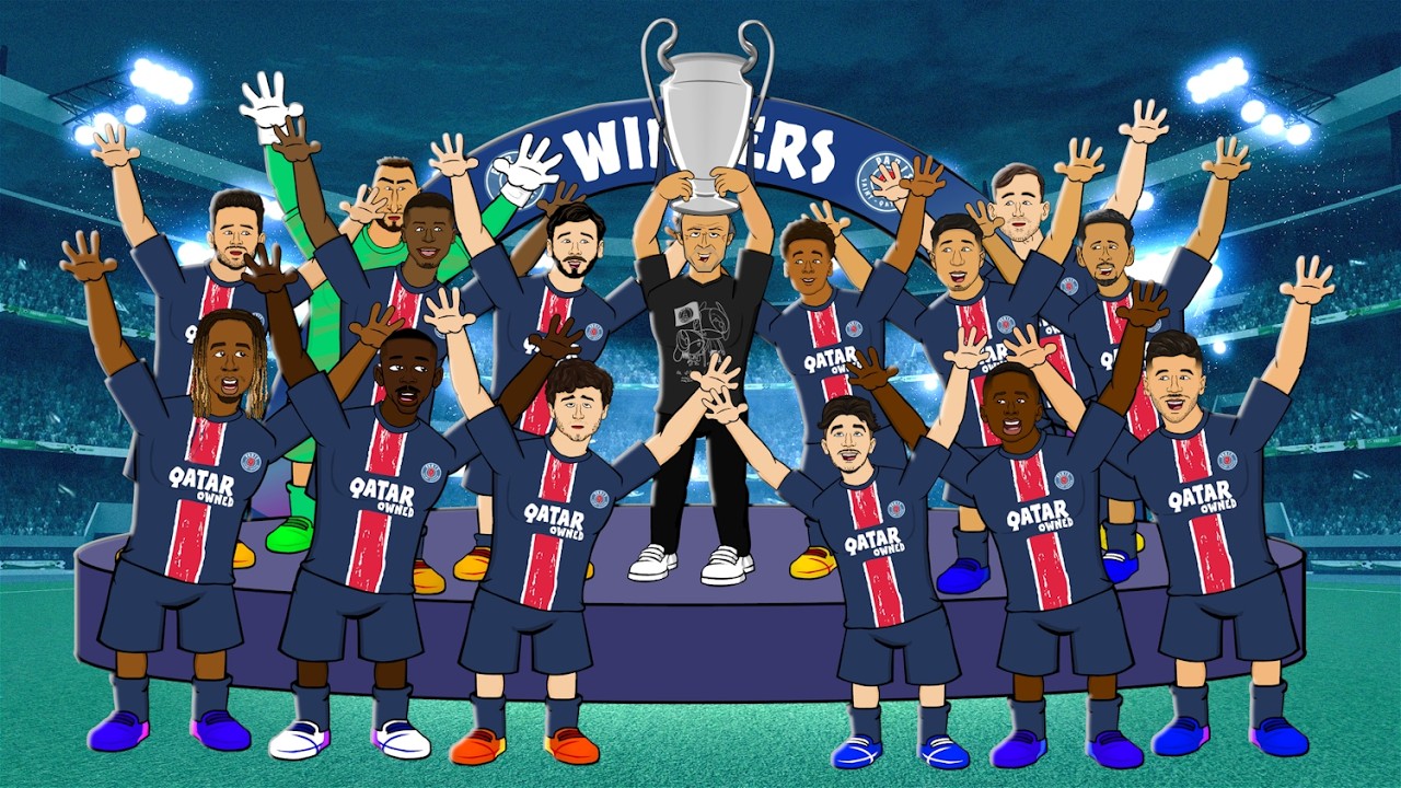 PSG Dominates Inter Milan 5-0 to Win the 2025 Champions League π