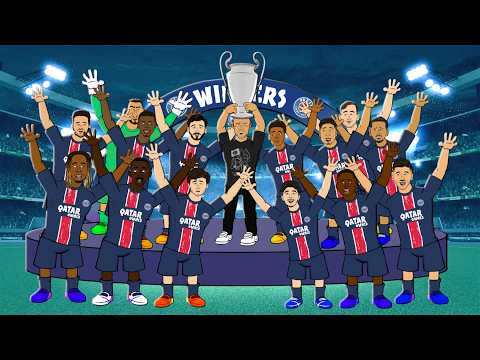 PSG WIN THE CHAMPIONS LEAGUE🏆 5-0 vs Inter Milan Goals Highlights