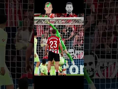 INSANE Saves: Iñaki Peña vs Unai Simón | Barcelona 3-0 Athletic Bilbao #InakiPeña #UnaiSimon #Barça