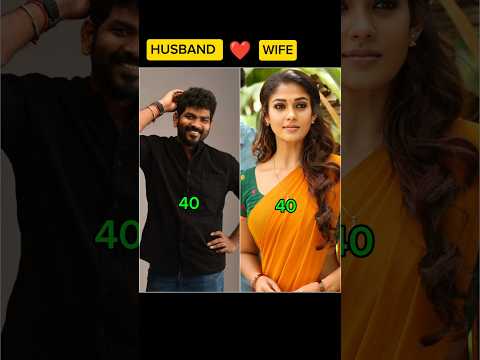 South Indian Actors 😱 Real Husband Wife 🥰 #ytshorts #shorts #wife #shortsfeed