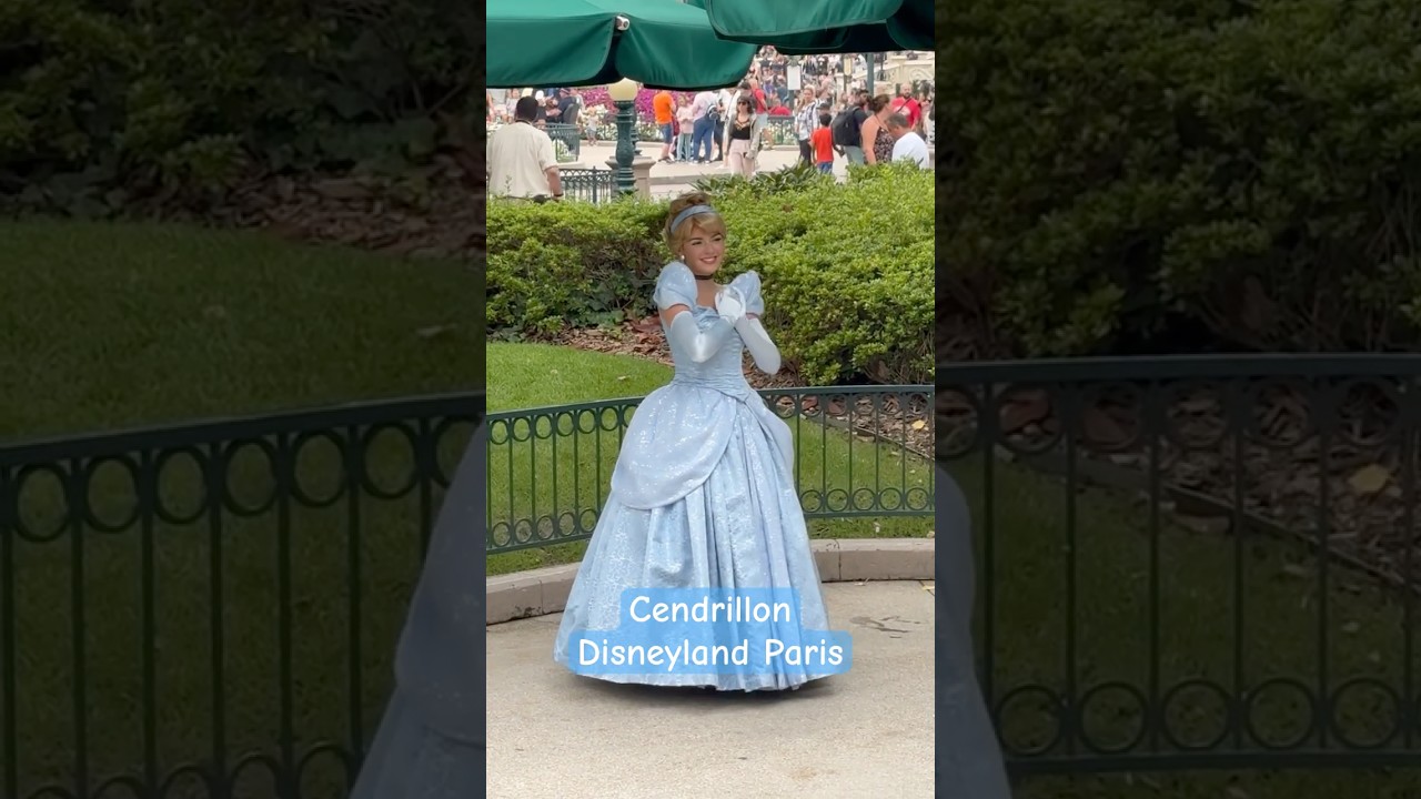 Cendrillon, la princesse Disney à Disneyland Paris 👑