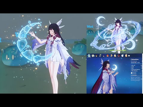 EVERYTHING ABOUT COLUMBINA GAMEPLAY KIT! | GENSHIN IMPACT
