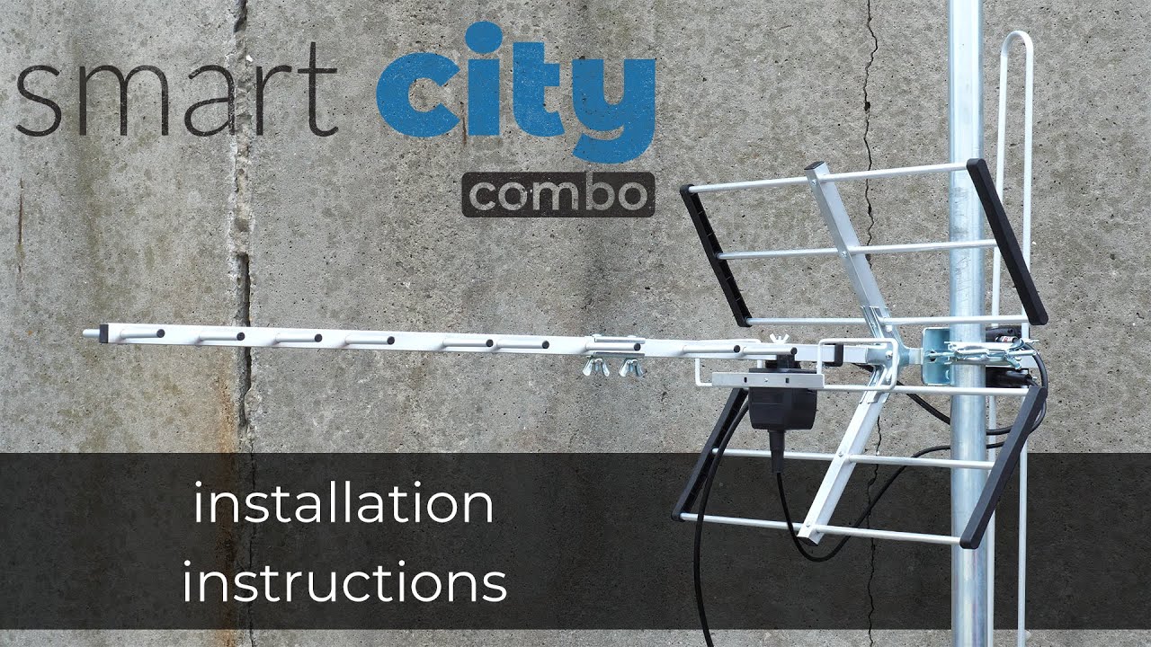 Urban DVB-T2 Antenna for Smart City TV 📡