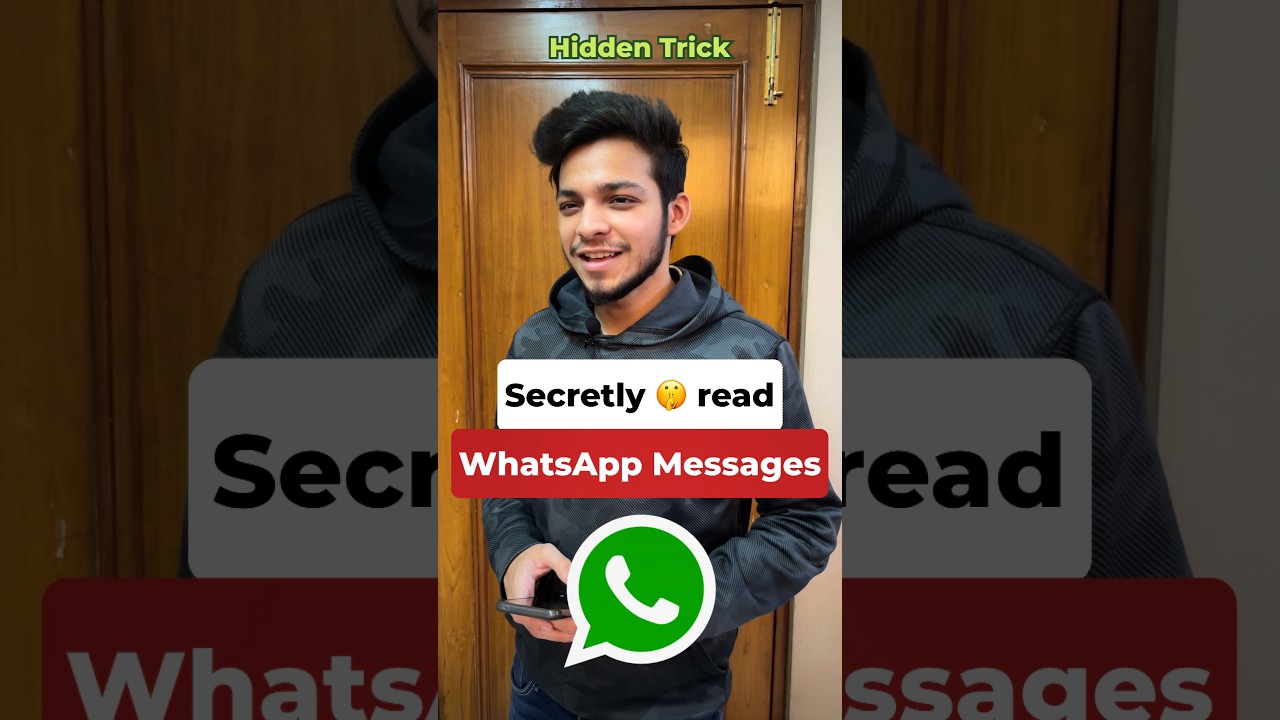 SECRETLY read anyone's WhatsApp messages ‼️🌚