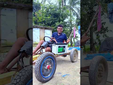 making homemade RC car+48volt motor #shots #project #experiment #sujanexperiment