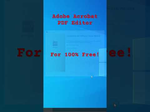 Free PDF Editor Like Adobe Acrobat! #windows #tutorial #computer #pdf #acrobat #adobe