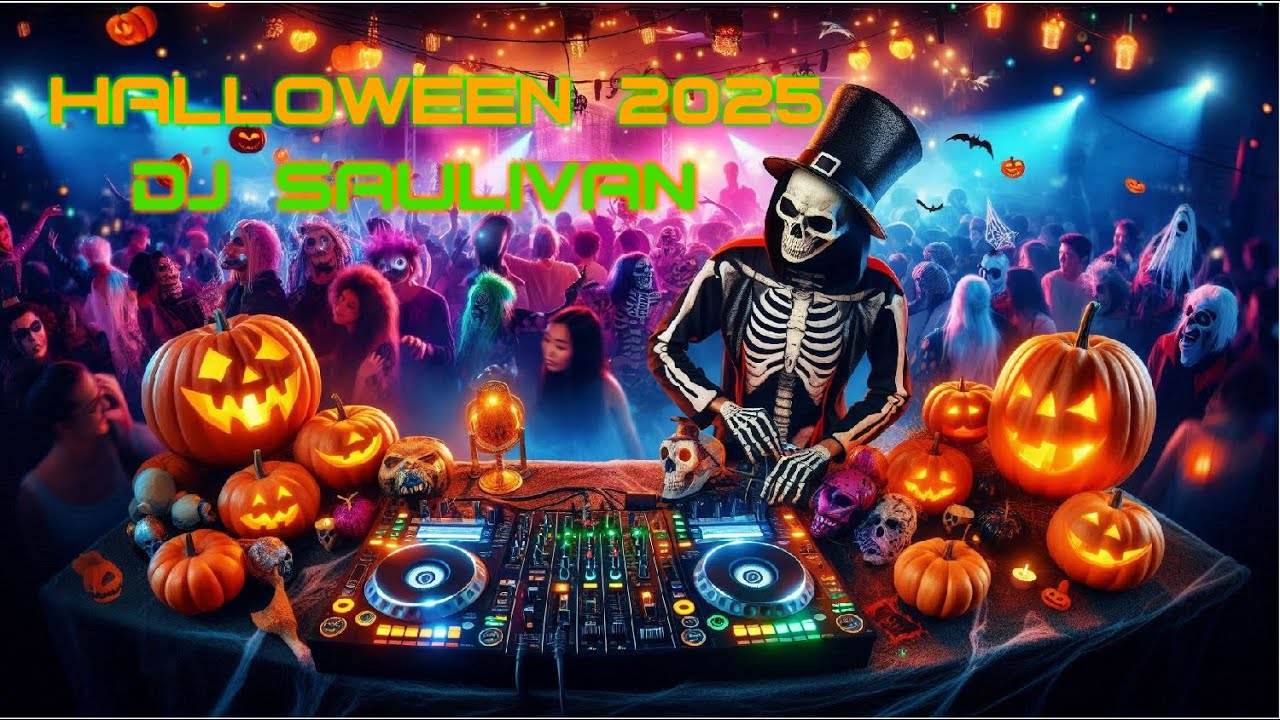 🔥 Chavorrucos Halloween 2025 Mix en Vivo con @djsaulivan 🎧