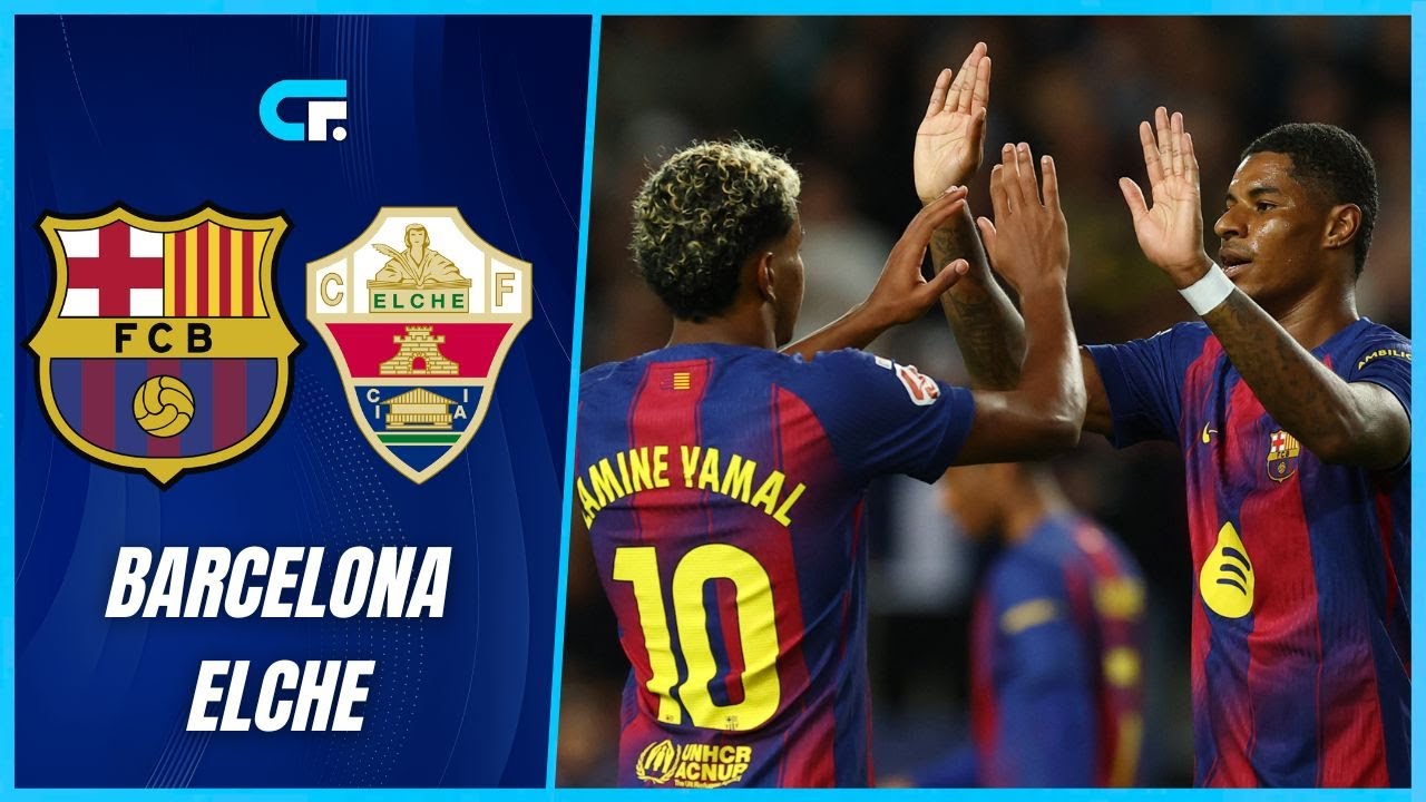 ¡Vive en vivo el emocionante Barcelona vs Elche en La Liga Jornada 11! ⚽