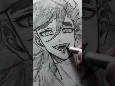 Drawing Douma from Demon Slayer #doma #douma #demonslayer #anime #manga #kny #kimetsunoyabai #edit