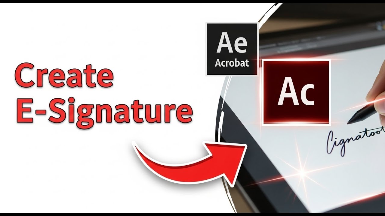 Create E-Signature in Adobe Acrobat ✍️