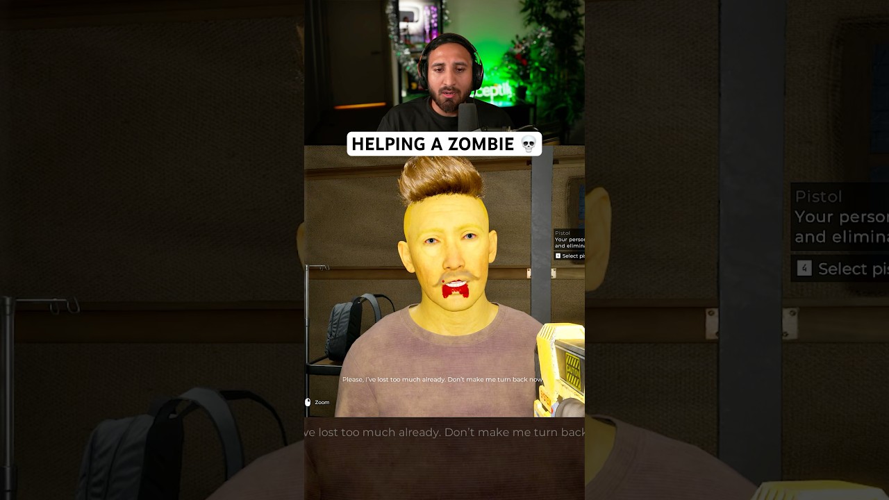 Zombie Breaks Out of Quarantine Zone π