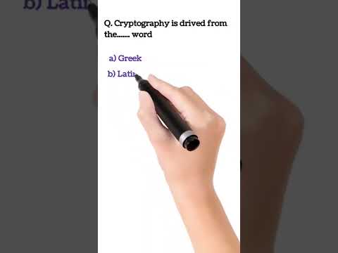 An important Question of Cryptography|| compitative Exam|| #shorts_video