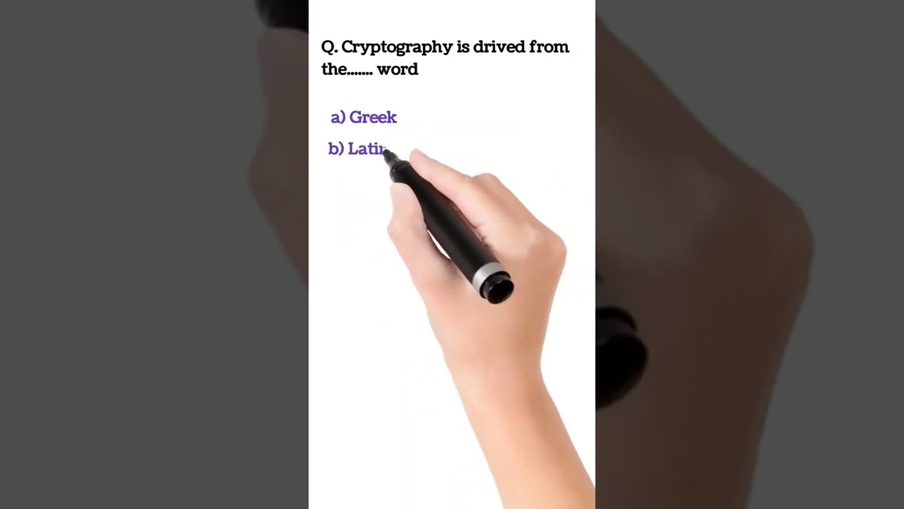 Crucial Cryptography Question for Competitive Exams 🔐