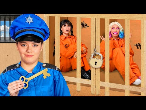 Побег из Картонной Тюрьмы с Уэнсдей Аддамс от BaRaDa Gold Challenge