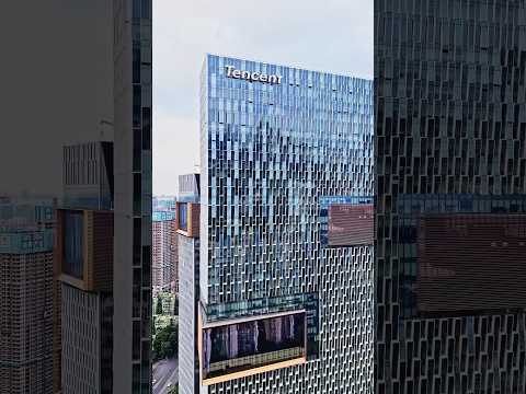 Tencent Headquarter, Shenzhen, #china #skyline #ytshorts #highrise #skyscraper #megacity #cityscape