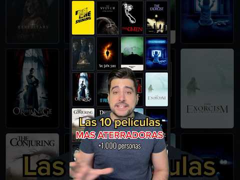 Las 10 películas MÁS ATERRADORAS según VOSOTROS  (+1.000 votos)