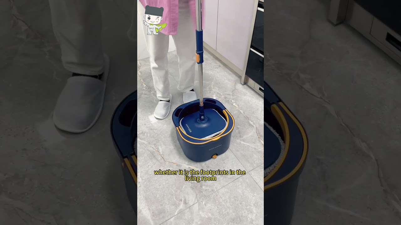 Revolutionize Your Cleaning with the CoolMop Spin Mop & Bucket System 🧼