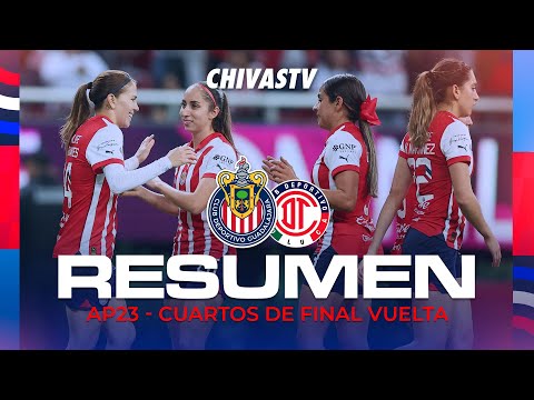 RESUMEN: ¡CHIVAS FEMENIL VENCIÓ A TOLUCA Y ESTÁ EN SEMIFINALES! | APERTURA 2023