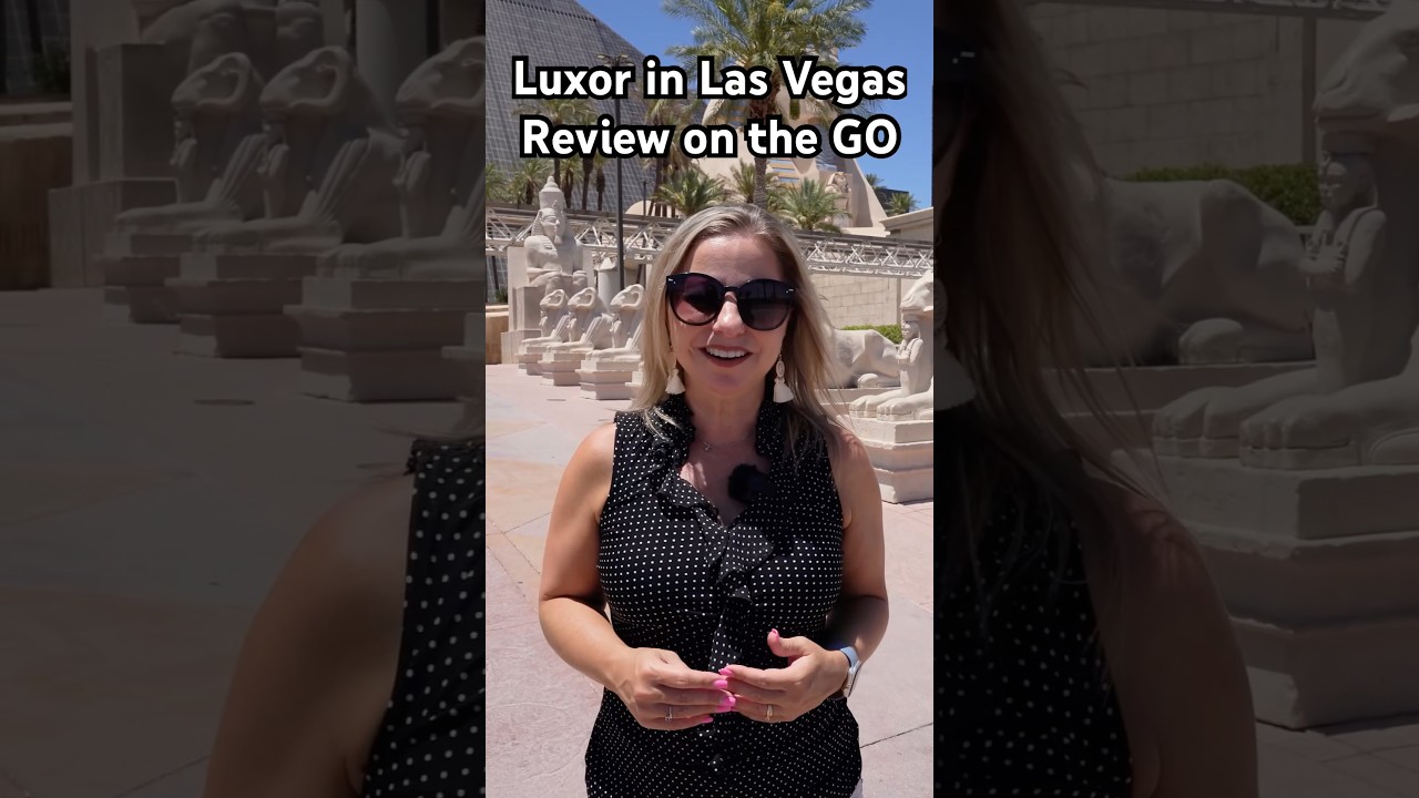 Luxor in Las Vegas | Review on the Go | Episode 7 #lasvegashotels  #luxorlasvegas #lasvegas