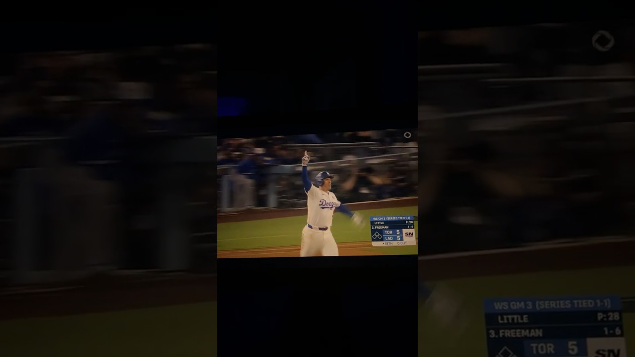 Freddie Freeman's Walk-Off Homer Seals the Deal in 18th Inning 🏆