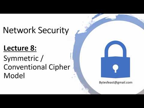 Symmetric Encryption in Hindi / Urdu - Network Security 8 - Conventional Encryption Model in Hindi