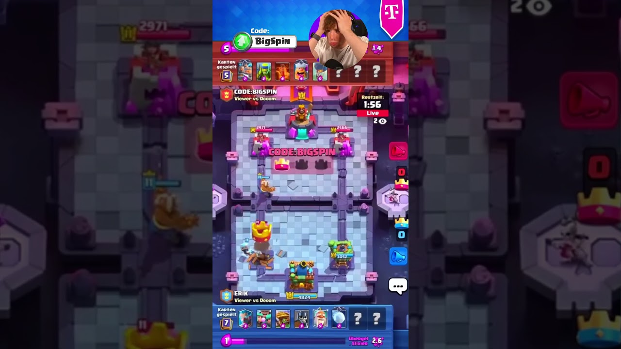 Coaching Zuschauer gegen den Top-Spieler in Clash Royale 🧠
