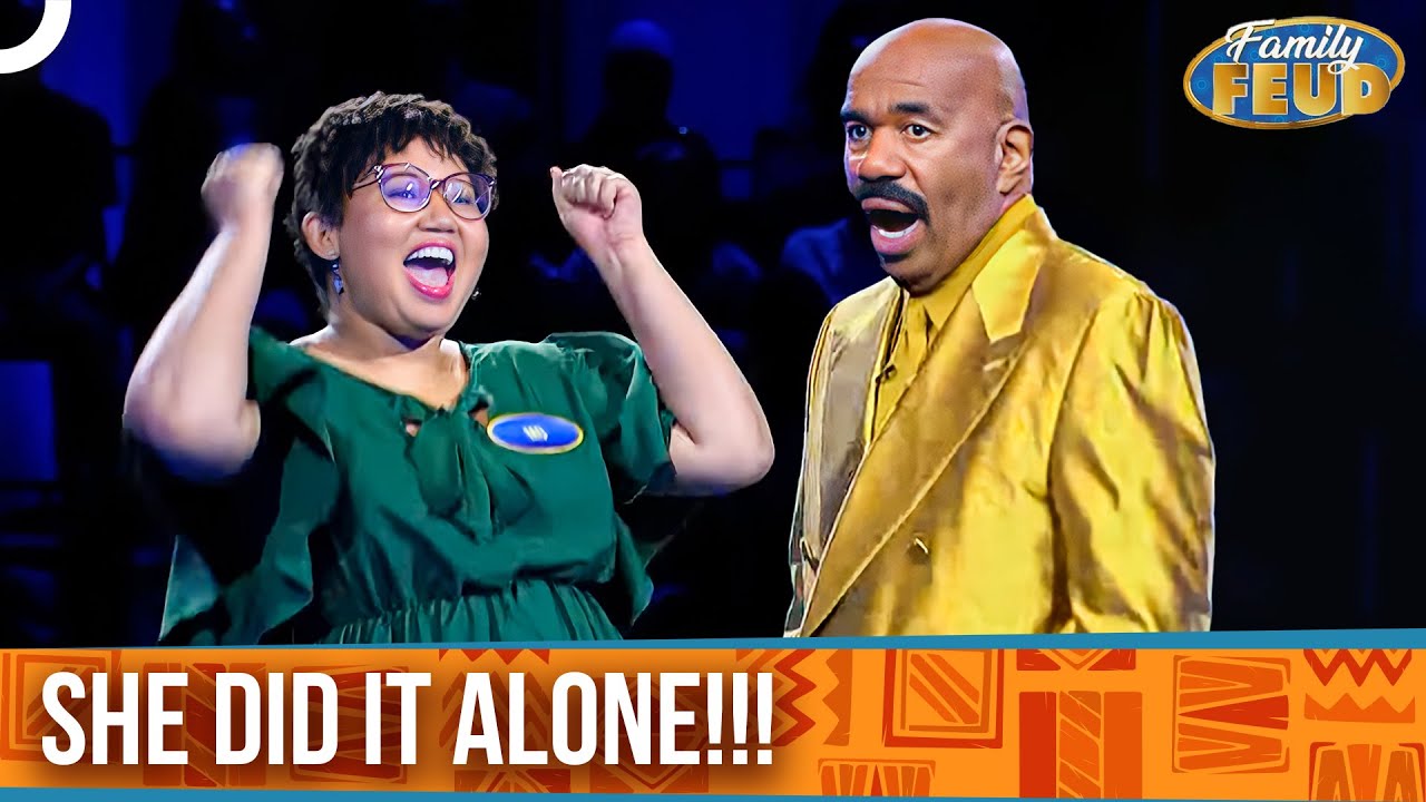 She Sets Record for Highest Score in Family Feud 🏆