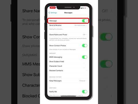 How to Activate iMessage #shorts