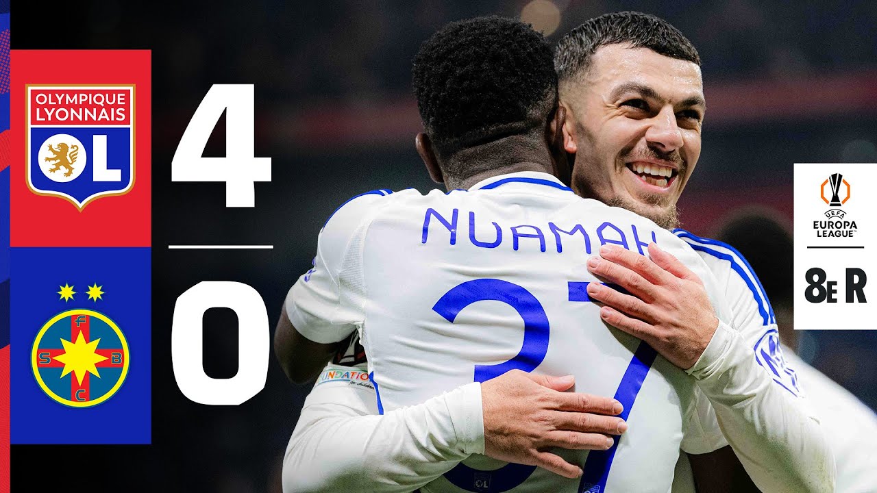 OL - FCSB : Large victoire lyonnaise 4-0 en Europa League qualification