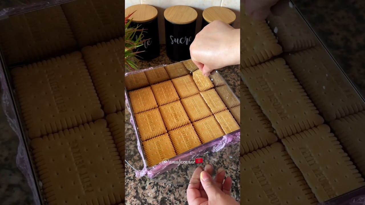 حلوى باردة بدون فرن لذيذة واقتصادية