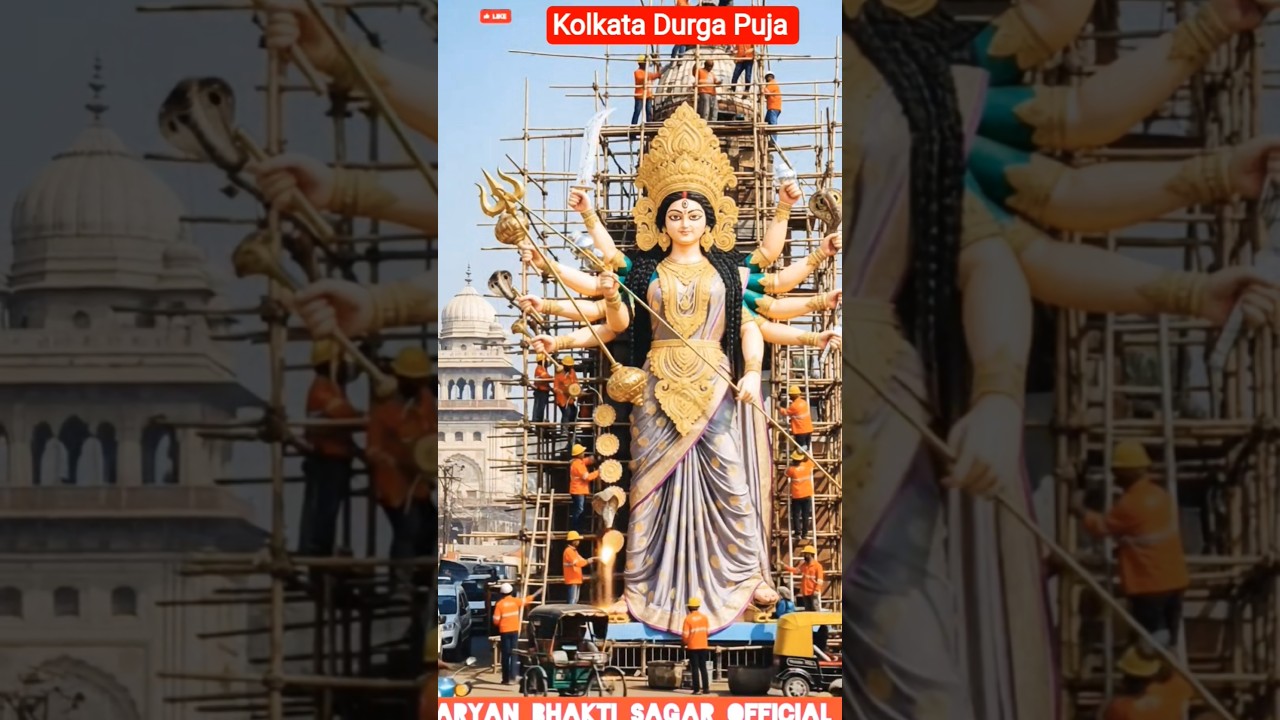 Kolkata Durga Maa Statue Making for Durga Puja 2025 ✨