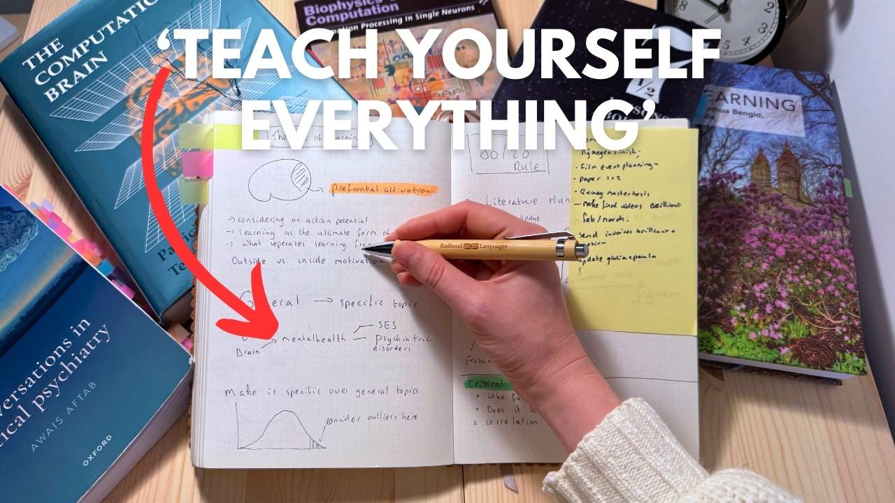 How to Research Any Topic - Deep-Dive like a PhD Student