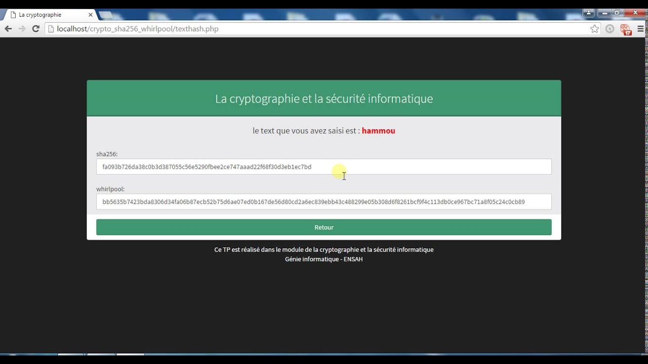 Maîtrisez la Cryptographie avec Whirlpool et SHA-256 🔐