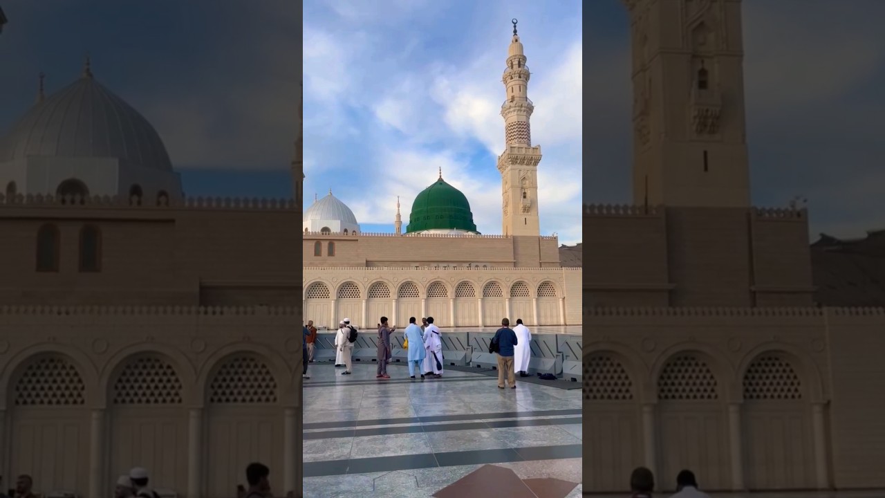 Beautiful Moments at Madina Sharif | Heartfelt Naat & Spiritual Vibes ✨
