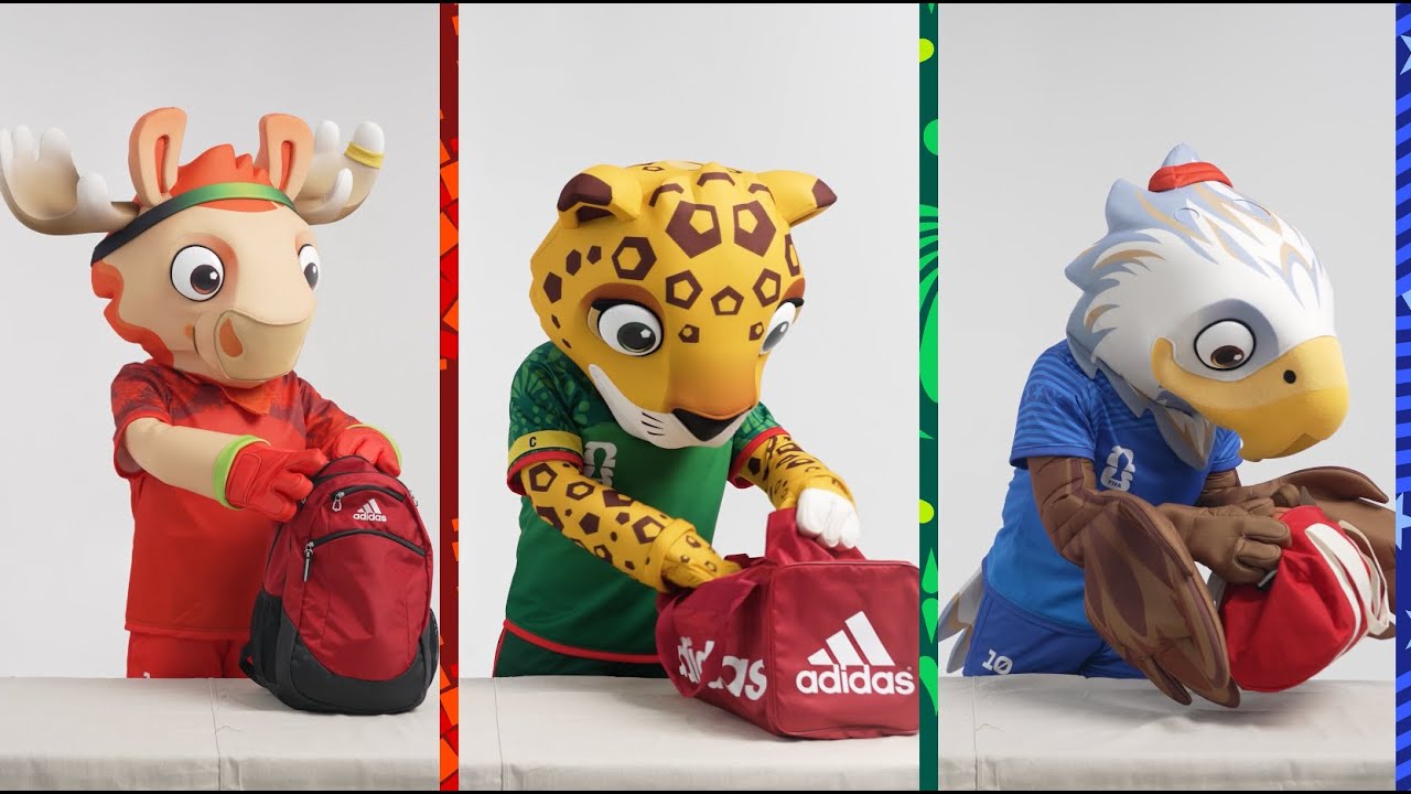 WHAT'S IN MY BAG? | The Official FIFA World Cup 2026 Mascots