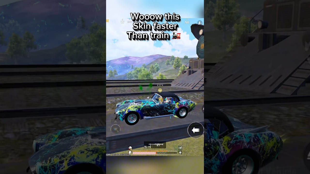 SHELBY vs Train Race 3.8 New Update #pubgmobile #pubgmvip #pubgm #bgmi #viral #fyp