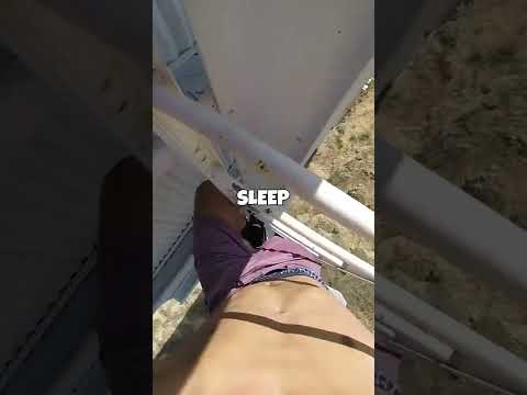 I Bottle Flipped On Top of the Hollywood Sign | #shorts #bottleflip #hollywood #adventure #police