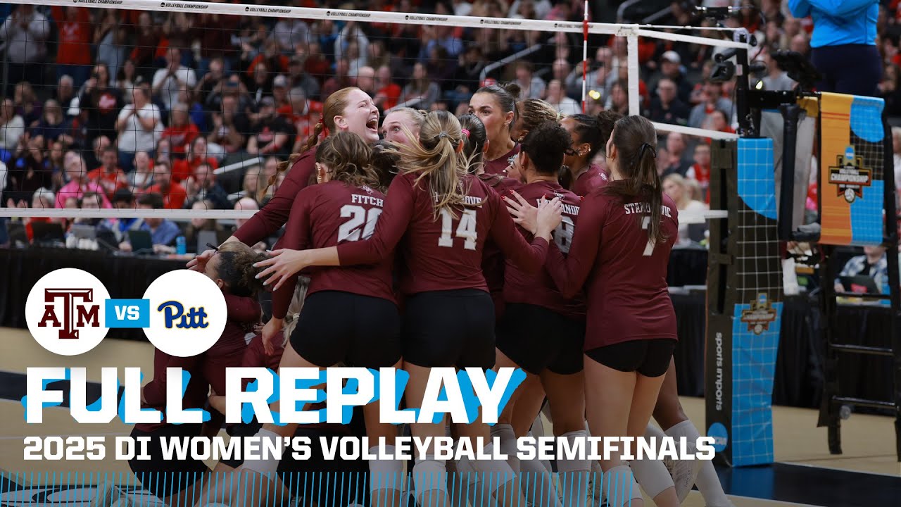 Texas A&M Beats Pitt in 2025 Volleyball Semifinal 🏐
