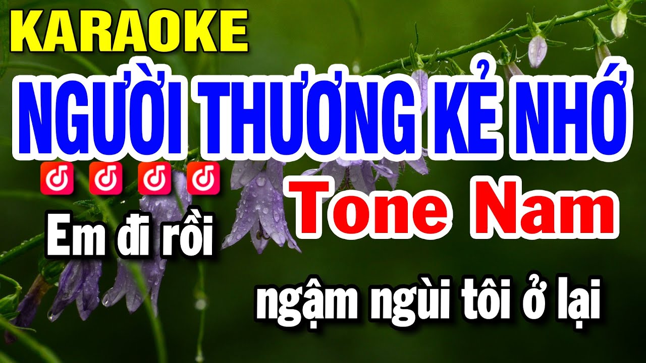 Người Thương Kẻ Nhớ Karaoke Gm | Huỳnh Lê 🎤