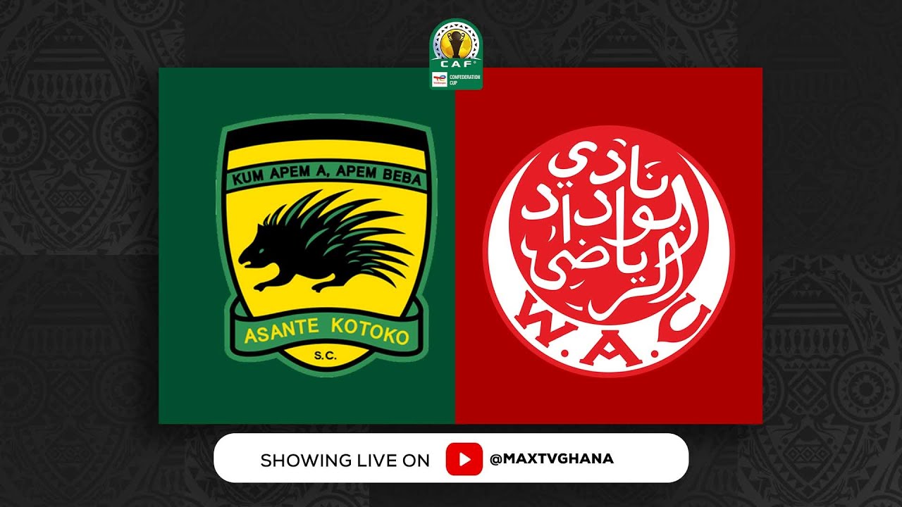 Live: Asante Kotoko vs. Wydad Athletic Club ⚽