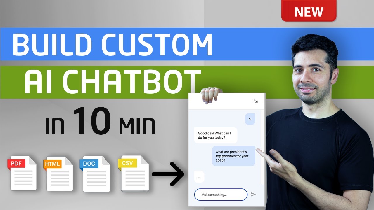 Create a Custom AI ChatBot in 10 Minutes 🚀