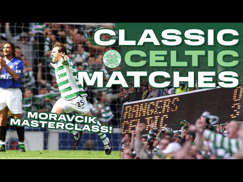 Classic Celtic Matches | Rangers 0-3 Celtic | Lubo Moravcik Masterclass! (29/04/01)