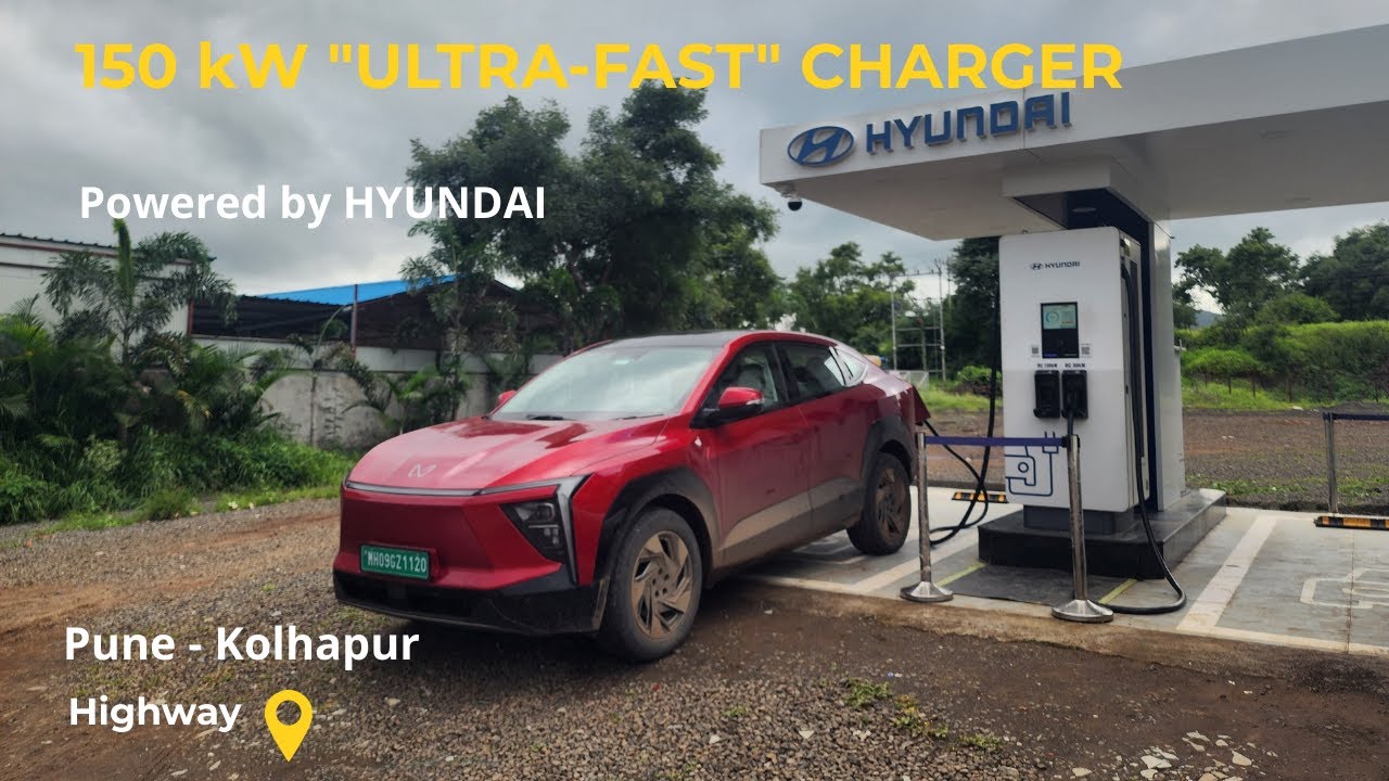 Mahindra XEV9e Fast Charging at Hyundai 150kW ⚡