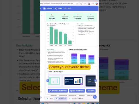 The #1 AI Excel Dashboard tool… 🤯 would you try this?! #bricks #brickspartner #ai #excel #data