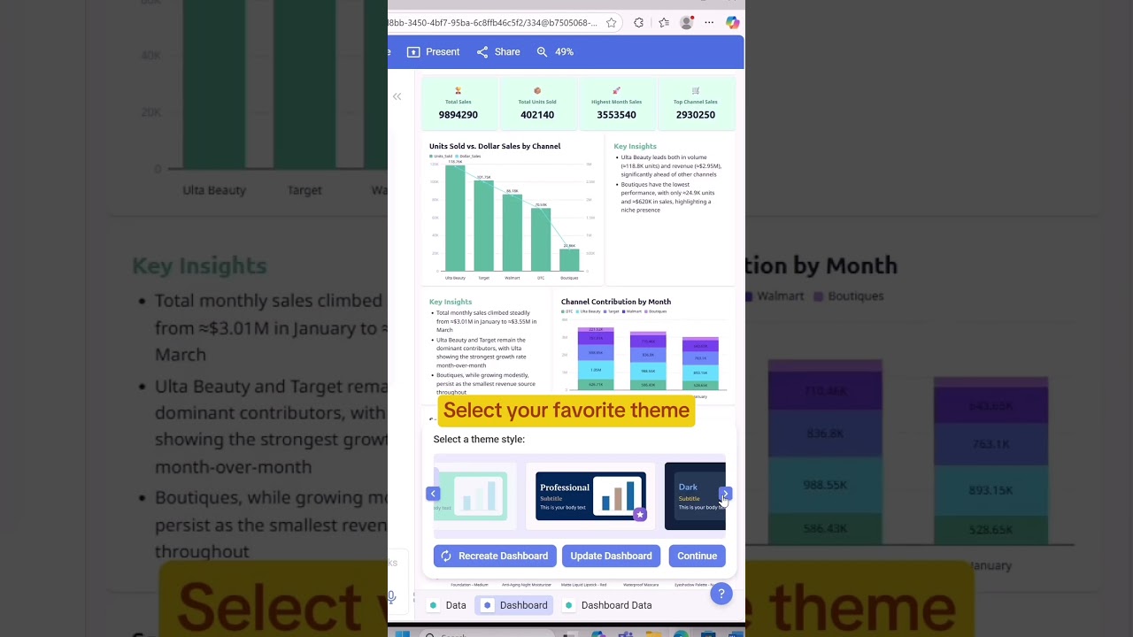 Top AI Excel Dashboard Tool 🤯