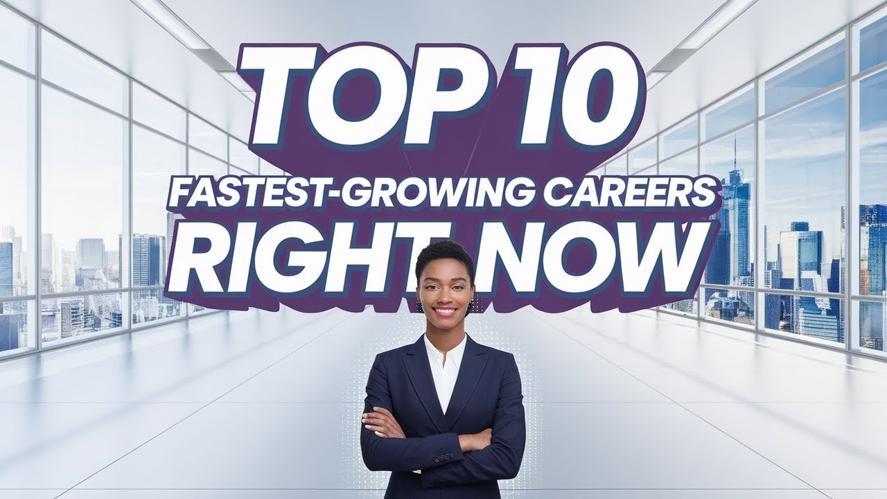 TOP 10 Top 10 Fastest Growing Careers in 2025 π