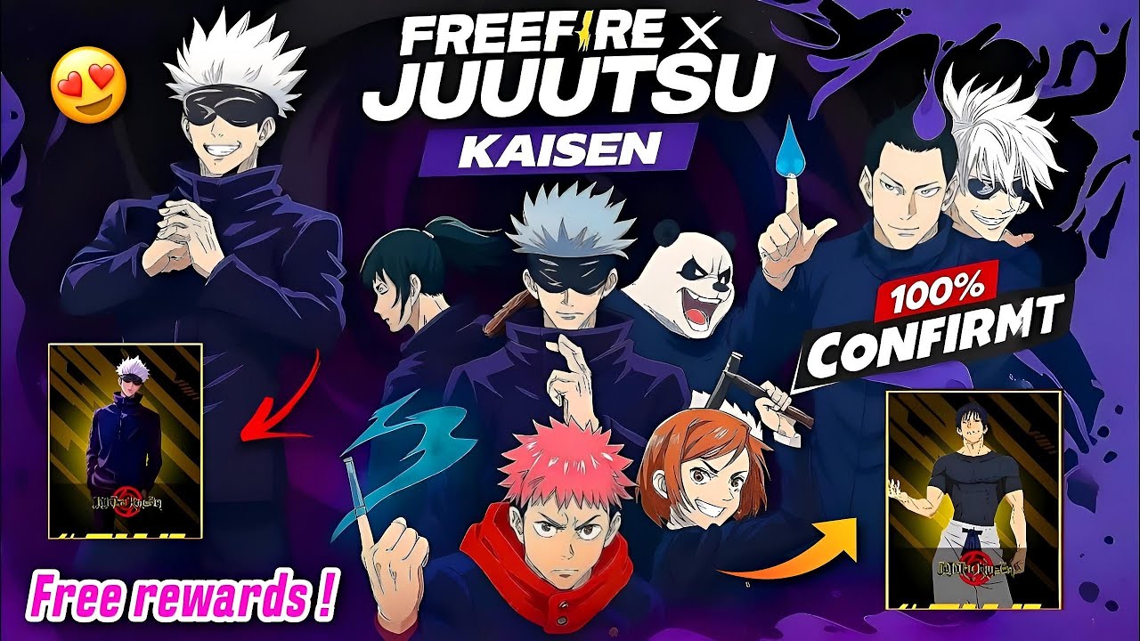 Jujutsu Kaisen x Free Fire 2026 Collaboration 🎮